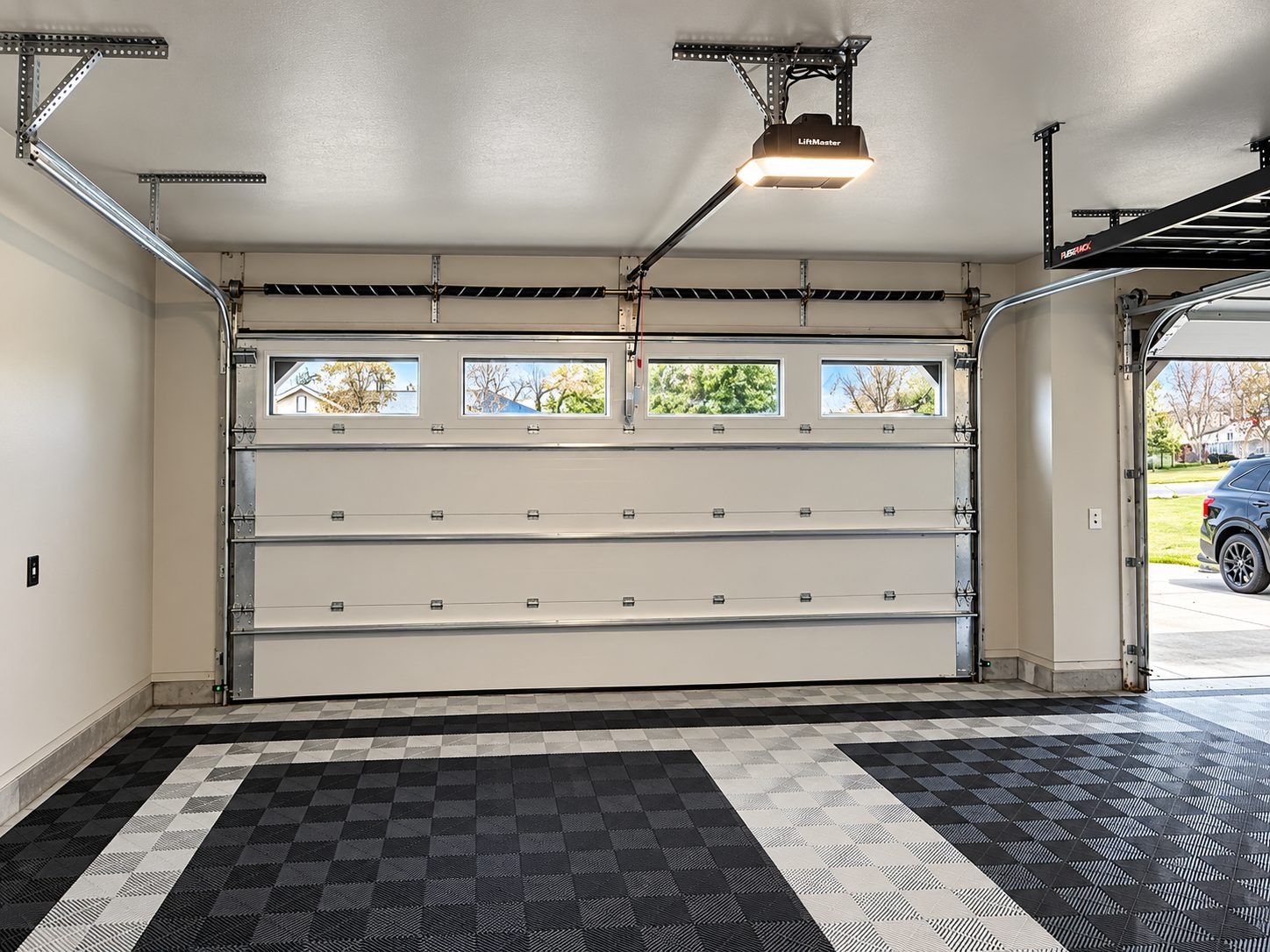 Garage door opener installation